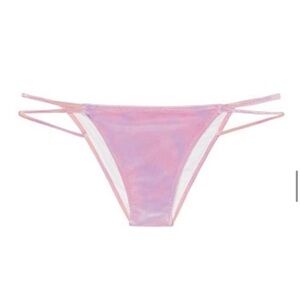 NWOT Victoria’ Secret Pink Velvet Tie-Dye Bikini Bottom!